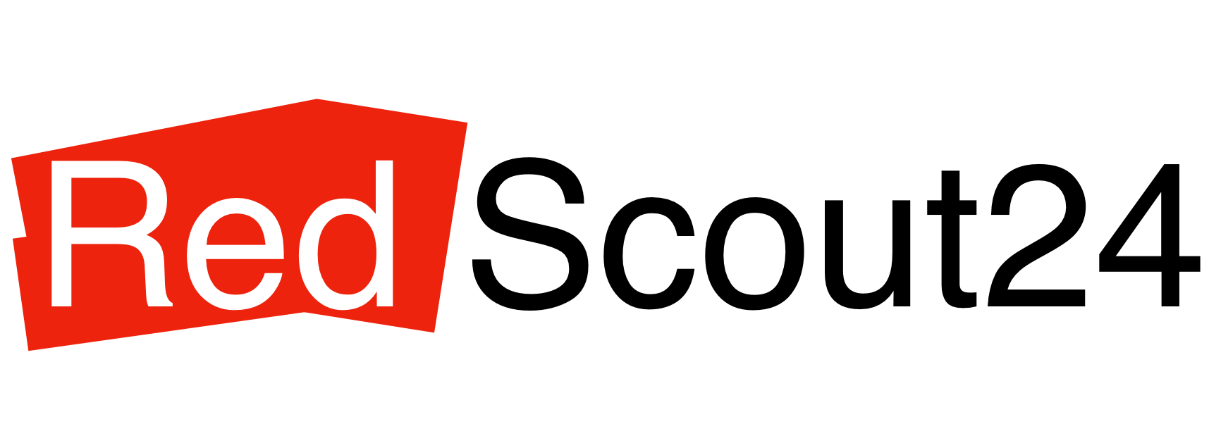 Logo Red Scout24: Red Rot hinterlegt